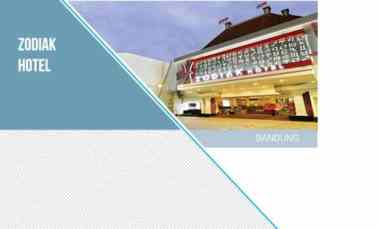 Dijual Hotel Potensial untuk Investasi Zodiak Hotel di Bandung