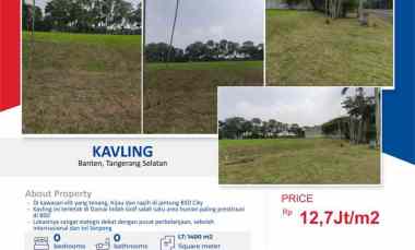 Dijual Kavling Banten, Tangerang Selatan