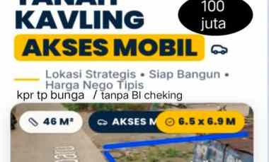 Tanah Dijual di Perigi baru pondok aren tangerang selatan