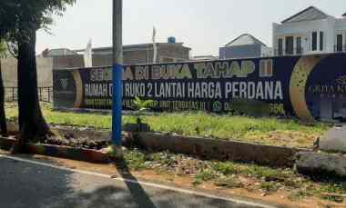 dijual kavling ruko 2 lantai siap bangun