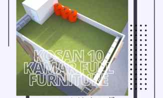 Kosan Mewah 3 Lantai Full Furnished 10 Kamar Beji, dekat Kampus UI