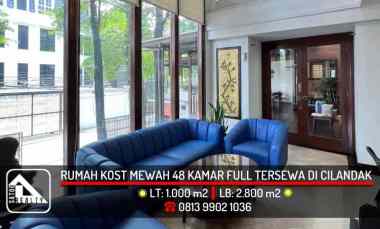 Rumah Kost Mewah 48 Kamar Tersewa Penuh di Cilandak Jakarta Selatan