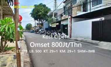 dijual kost cipete kebayoran baru