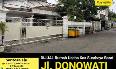 Dijual Rumah Kos Surabaya Barat di Jalan Donowati - Sukomanunggal -SHM