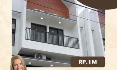 Rumah Kost 8 Kamar American Style Dijual Murah Malang Kota