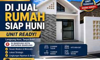 Rumah Baru di Bandung Kota Kec Antapani jl Sindangsari SHM