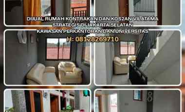 Jual Rumah Kontrakan dan Kos2an Vilatama Strategis di Jakarta Selatan