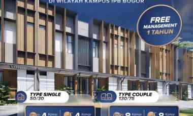 Kost IPB, untuk Mahasiswa dan Pegawai, SHM Full Furnished