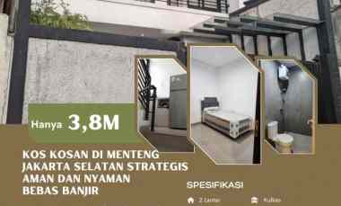 Kos Kosan di Menteng Jakarta Selatan Strategis Aman dan Nyaman