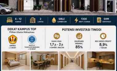 Dijual Kost Eksklusif Jatinangor, Stok Tinggal 2 Unit. dekat Unpad