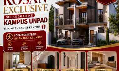 Dijual Kost Siap Huni dekat Unpad ITB