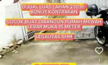 Dijual Lahan Shm Bonus Kontrakan Ciracas Jakarta Timur