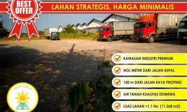 Dijual Murah Lahan Strategis dengan Harga Minimalis