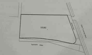 dijual lahan tanah di tomang utara letak strategis