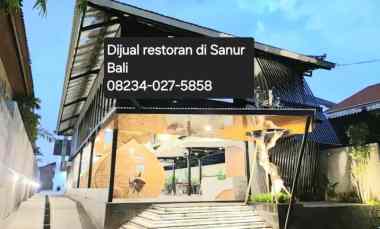 Dijual Restoran Full Furnished di Sanur Denpasar Bali