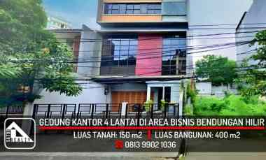 Gedung Kantor 4 Lantai di Area Istimewa Bendungan Hilir, Jakarta Pusat