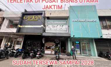 dijual ruko gudang kantor buaran raya