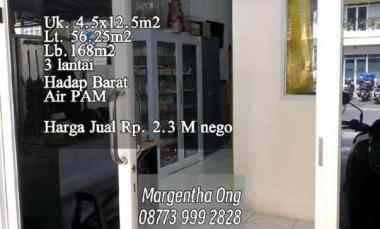 Ruko CityWalk Grand Palm Kosambi Jakarta Barat Hadap Barat