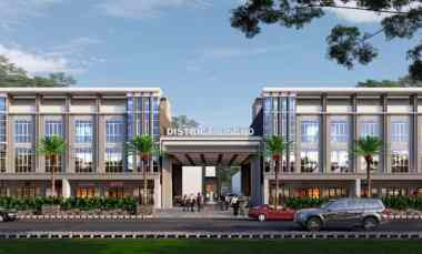 Segera Launching Ruko District 8 SCBD Jalan Besar Sunggal - Medan