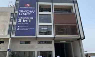 Duta Indah Starhub Gudang 3 in 1 Konecting Ruko 4Lantai Tangerang