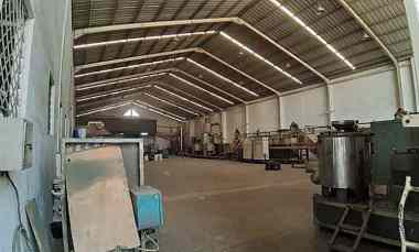 Gudang Bantar Gebang LT 15302 m2, LB 14256 m2, Jalan Raya, Murah