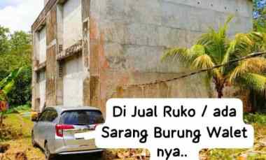 Dijual Gedung Walet jl 28 Oktober / jl Lapan Sekitar Lapangan Golf