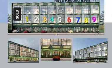 Dijual 9 Ruko Jejer - Ruko Raya Kedung Asem - Rungkut dekat Raya Merr