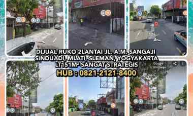 Dijual RUKO 2LANTAI JL. AM.SANGAJI SINDUADI, MLATI, SLEMAN, Yogyakarta