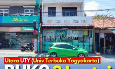 Ruko Bagus 3 Lantai Jogja jl Bantul Utara Kampus Merdeka UT Lt 112 M