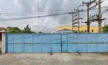 Dijual Gudang Luas Strategis Jalan Garuda Deli Serdang Sumut