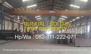 Terjual Gudang Ex Pabrik di Cakung Cilincing 3.5 Ha dekat Tol Cakung