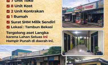 Rumah Toko Luas 500 M Pinggir - Jalan Utama SHM Bisa TT Tambun Bekasi