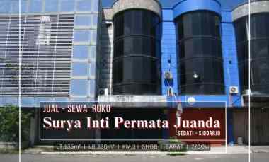 Jual Sewa Ruko Surya Inti Permata Juanda, Sedati Sidoarjo