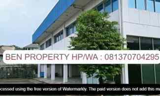 Dijual Gudang Ex Pabrik Karoseri Gunung Putri Bogor 3.5 Ha Jabar