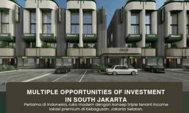 Dijual Ruko Mewah 3 Lt, 1 Ruko Bisa untuk 3 Usaha, di Kebagusan, Jak.Sel