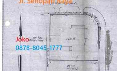 Bangunan Komersial jl. Senopati Raya, Senopati, Kebayoran Baru, Jakart