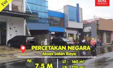 Komersial Dijual di Jl. Percetakan Negara
