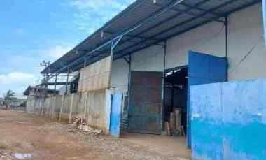 Jual Gudang Siap Pakai di Salembaran Kosambi, Kab Tangerang, Banten