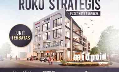 Ruko 4 Lantai Pusat Kota Surabaya dekat Tunjungan Plaza, Basuki Rahmat