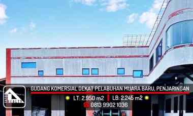 Gudang Komersial Harga NJOP dekat Pelabuhan Muara Baru, Penjaringan