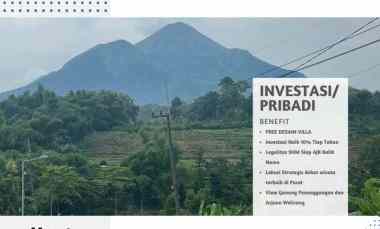 Lahan Kavling 100 meter dari Jalan Raya Trawas - Ngoro Legalitas SHM