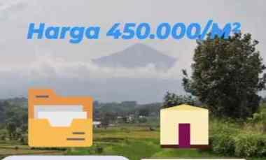 450 Tanah Luasan Besar Villa Pacet, Free SHM Free Desain Villa