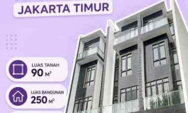 Dijual Ruko 4 Lantai Strategis di Rawamangun Jakarta Timur
