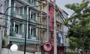 Ruko Pusat Kota Surabaya Area Komersial Jejer 3 Unit Depan Jalan Raya