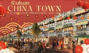 Rukan Xin Tian di Ebony Riverwalk Golf Island Pik Jakarta Utara