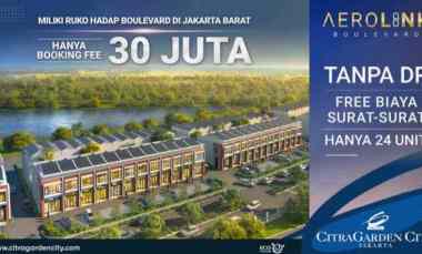 Dijual Ruko Aerolink Boulevard Citra 8,Citra Garden City,Jakarta Barat