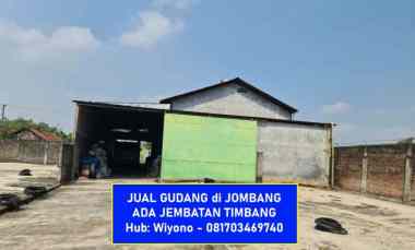 Gudang di Jombang Lantai Jemuran Luas Ada Jembatan Timbangnya
