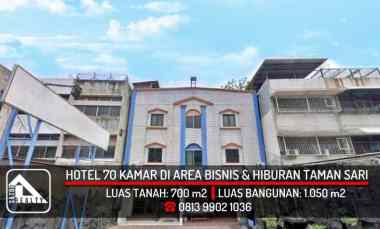 Hotel Dijual di Taman Sari, Jakarta Barat