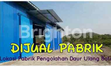 Tanah dan Gudang Zona Industri Area Beji Pasuruan dekat Pabrik Permen