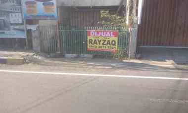 dijual ruko gudang kantor tepi jalan raya kh akhmad